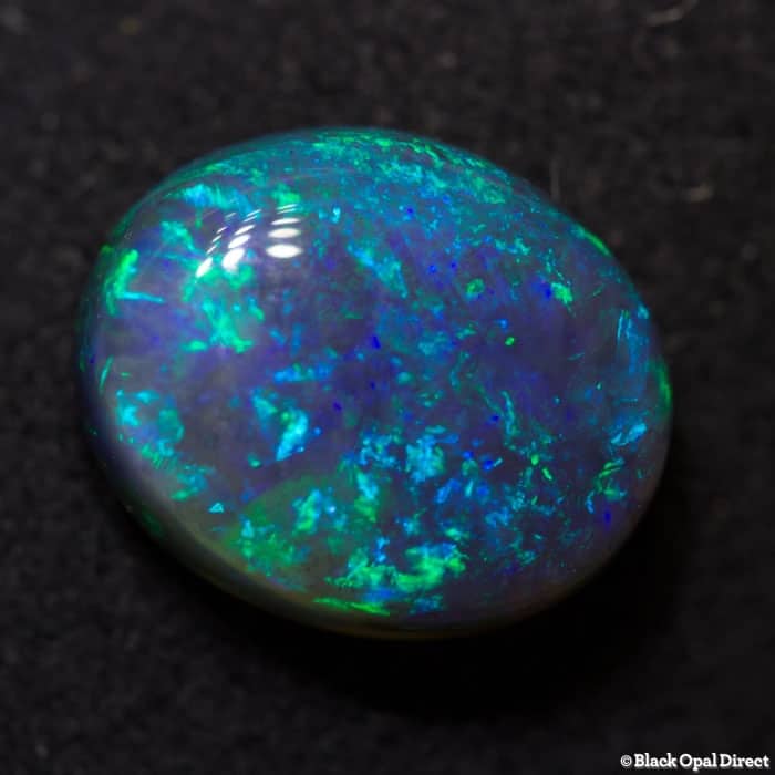 2.09 ct black opal 9x8x4mm - Image 2