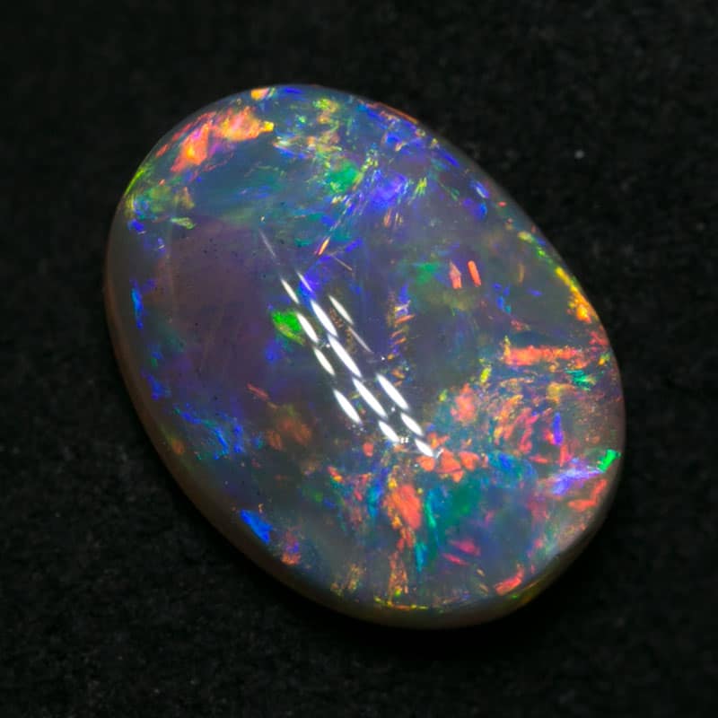 2.09 ct gme crystal opal 10x7.5x4mm - Image 4