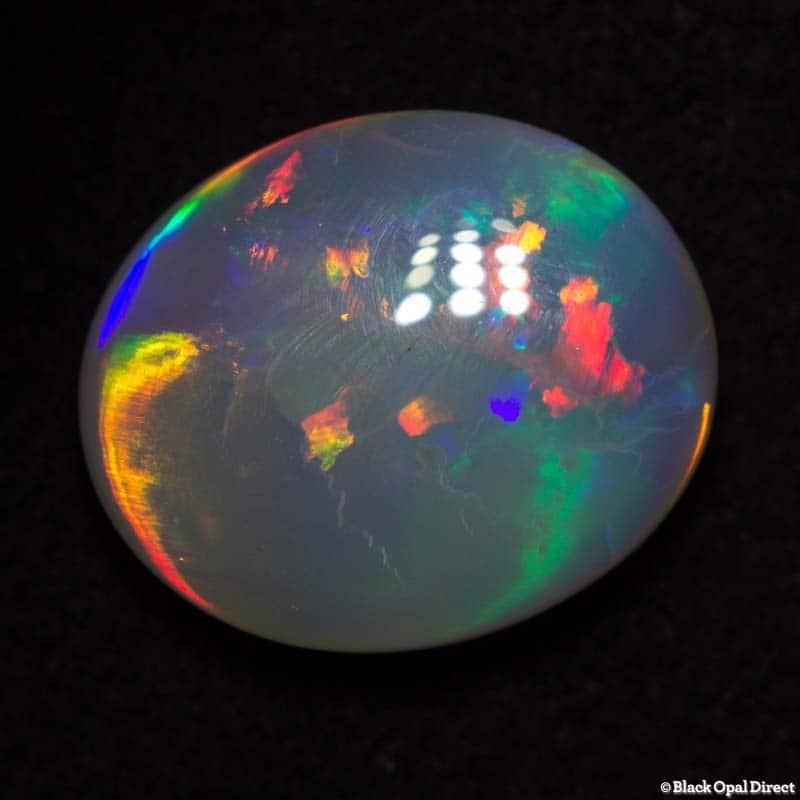 2.09 ct white opal 11x9x3mm - Image 3