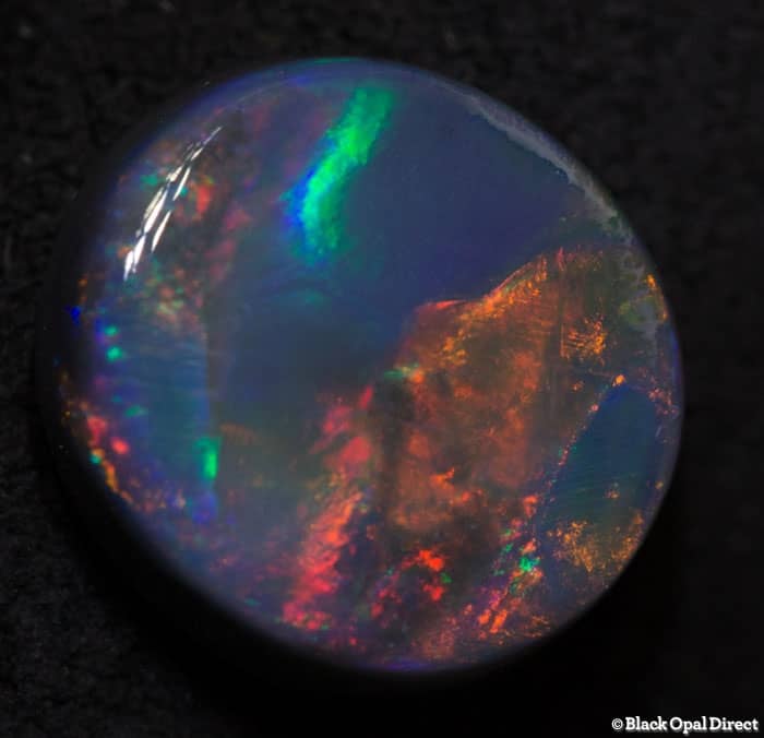 2.10 ct black opal 9.5x9x4mm - Image 2