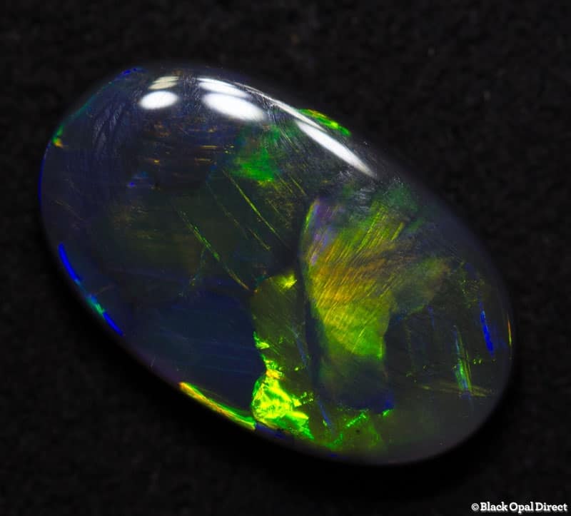 2.10 ct black opal 12.5x8.5x3mm - Image 2