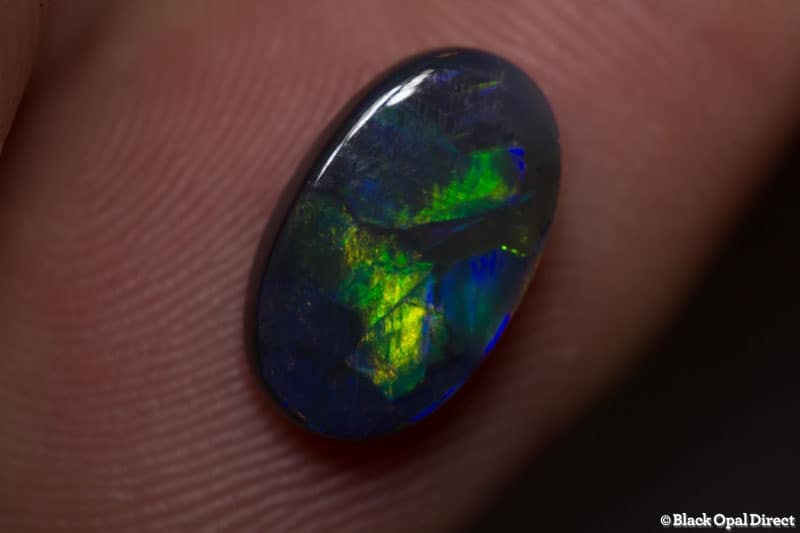 2.10 ct black opal 12.5x8.5x3mm - Image 4