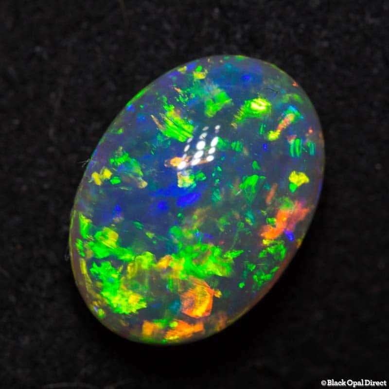 2.11 ct gem double sided crystal opal 10x7x4mm - Image 3