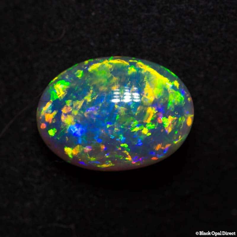 2.11 ct gem double sided crystal opal 10x7x4mm - Image 5