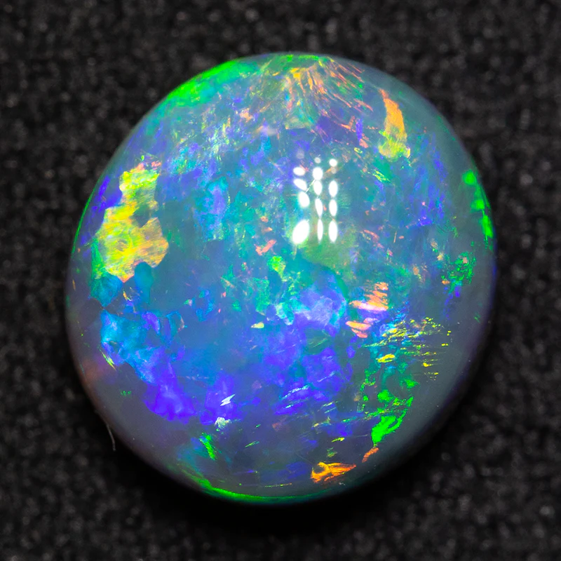 2.11 ct gem dark opal 9x8x4.5mm - Image 2
