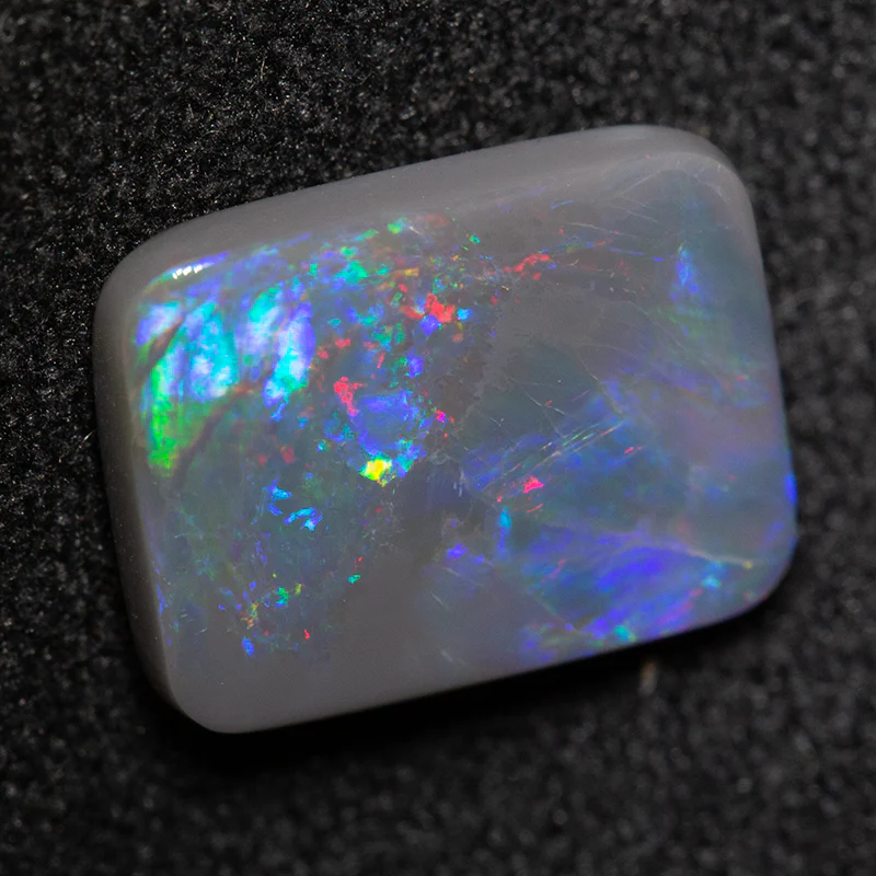 2.12 ct black opal 11x8.5x2.6mm - Image 3