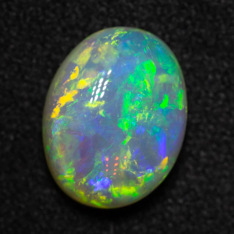 2.12 ct double-sided crystal opal 9.5x7.5x4.6mm - Image 2