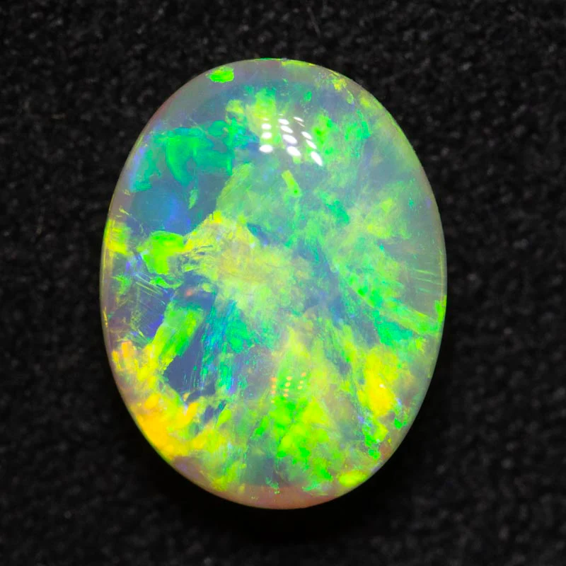 2.12 ct double-sided crystal opal 9.5x7.5x4.6mm - Image 4