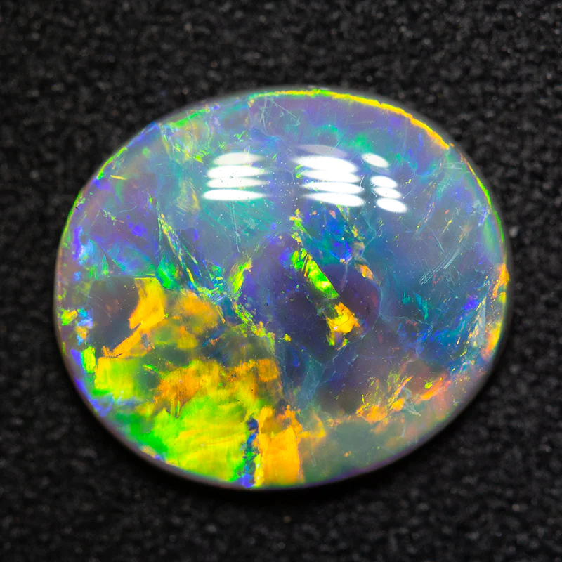 2.12 ct dark opal 11.5x10.1x2.7mm - Image 3