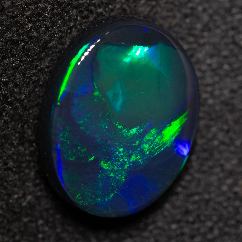 2.13 ct black opal 10.3x8.2x3.8mm - Image 2