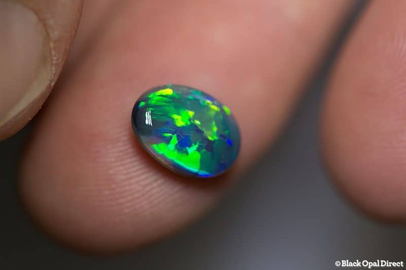 2.13 ct black opal 10.5x8x4mm - Image 2