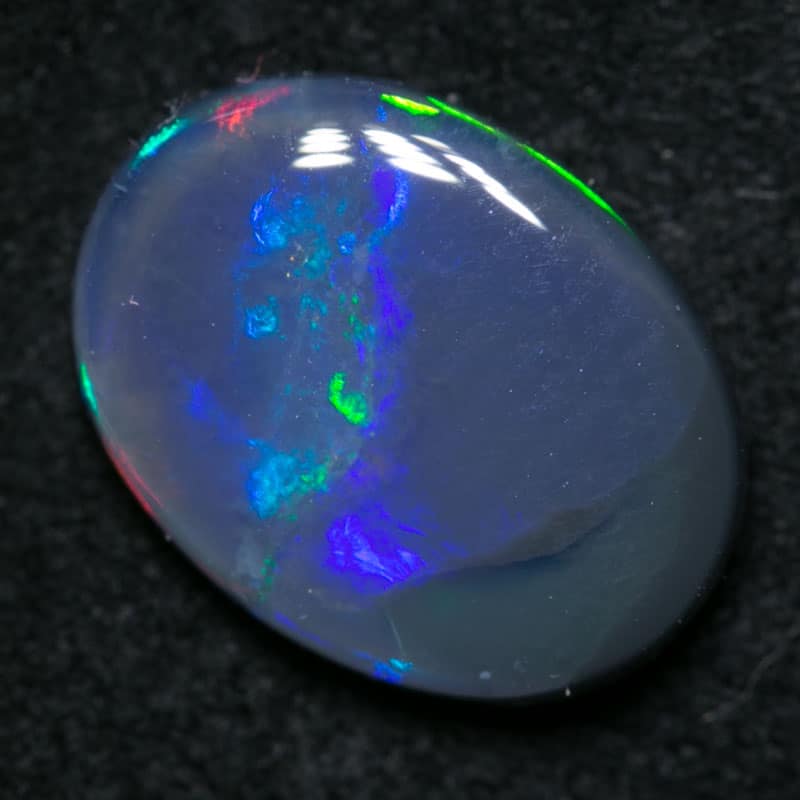 2.13 ct black opal 11x8.5x3mm - Image 4