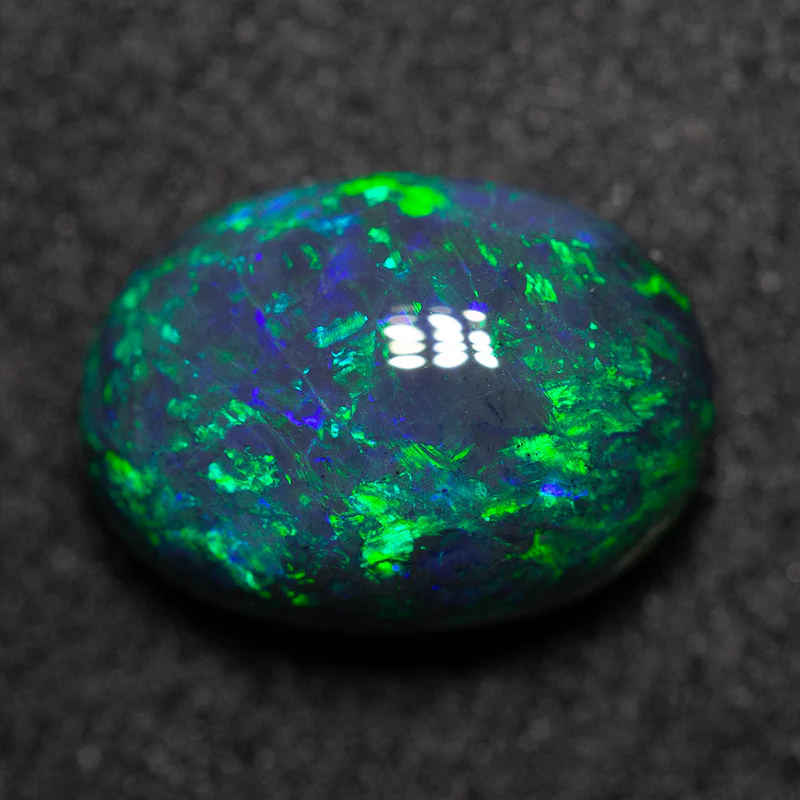 2.13 ct black opal 9.9x7.3x4.8mm - Image 3