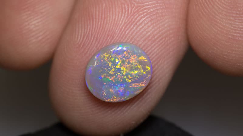 2.13 ct dark opal 10x8.5x3mm - Image 3