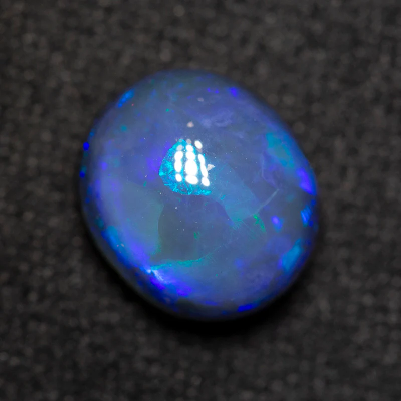 2.14 ct black opal 8.6x7.4x5.7mm - Image 4