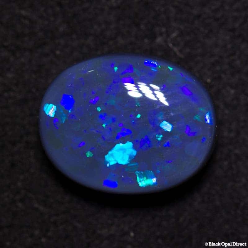 2.15 ct black opal 9.5x7.8x4mm - Image 3