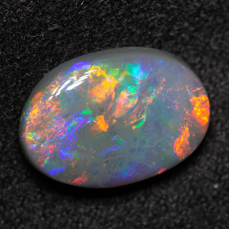 2.15 ct dark opal 11x7.7x3.5mm - Image 2