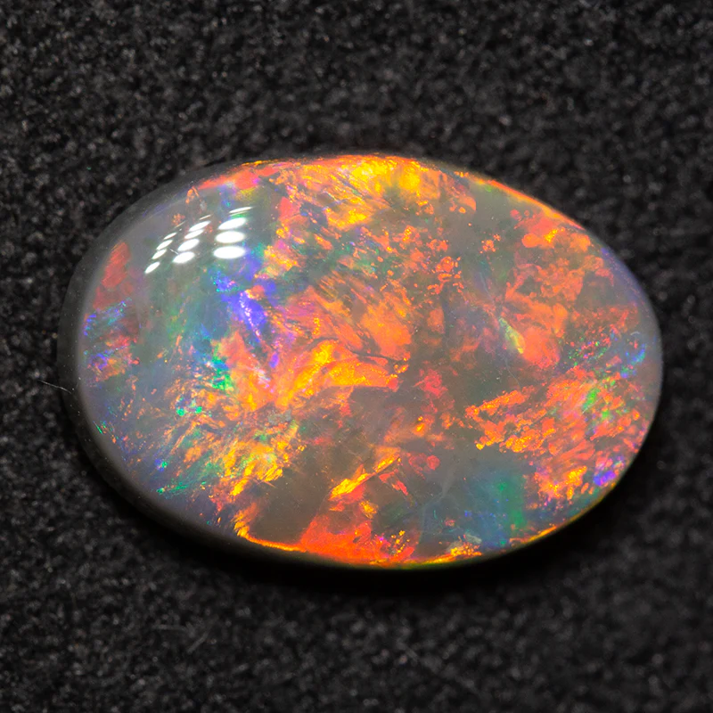 2.15 ct dark opal 11x7.7x3.5mm - Image 3