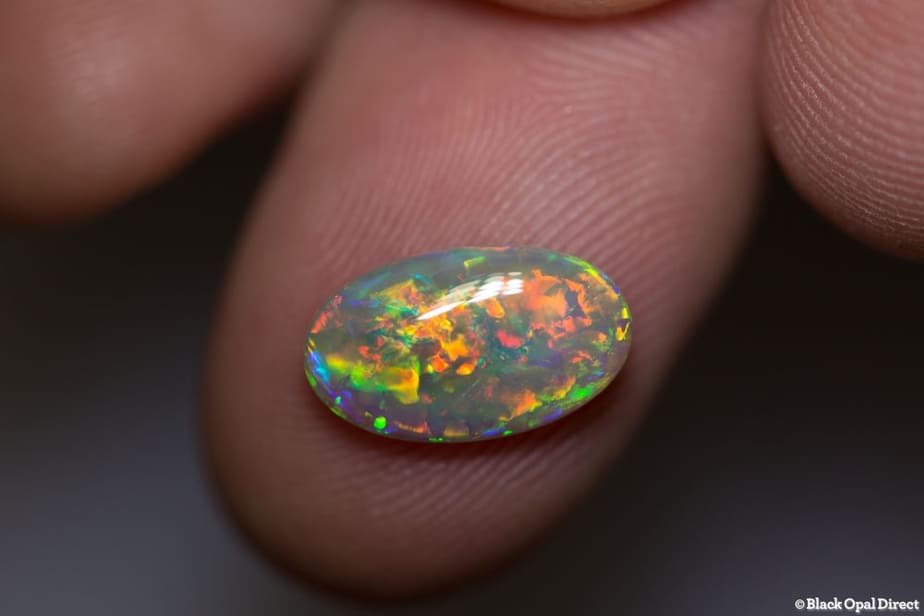 2.16 ct gem crystal opal 13.5x8x3mm - Image 2