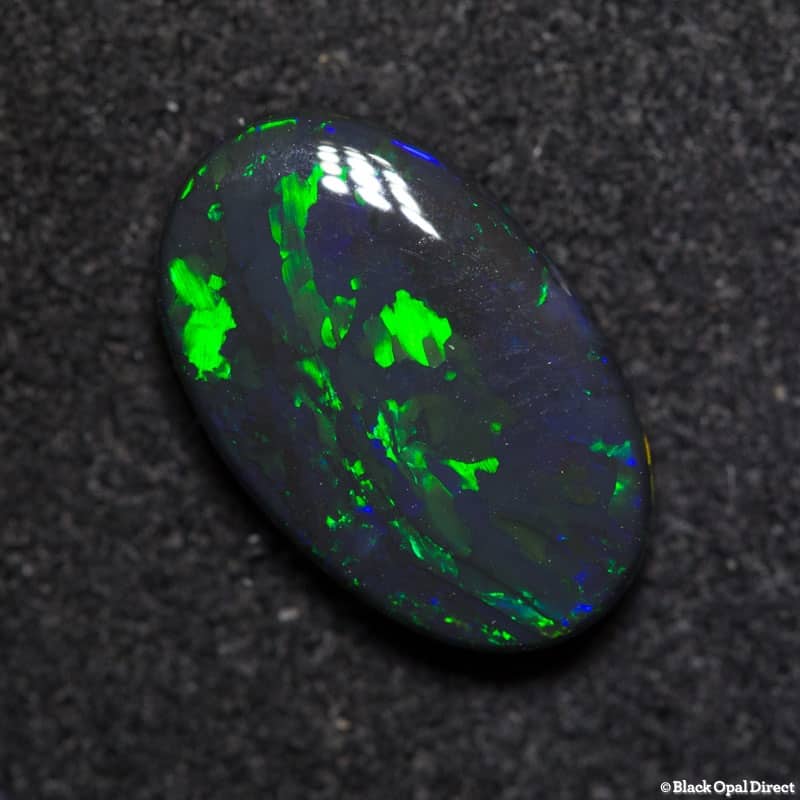 2.19 ct black opal 12x8x3mm - Image 3