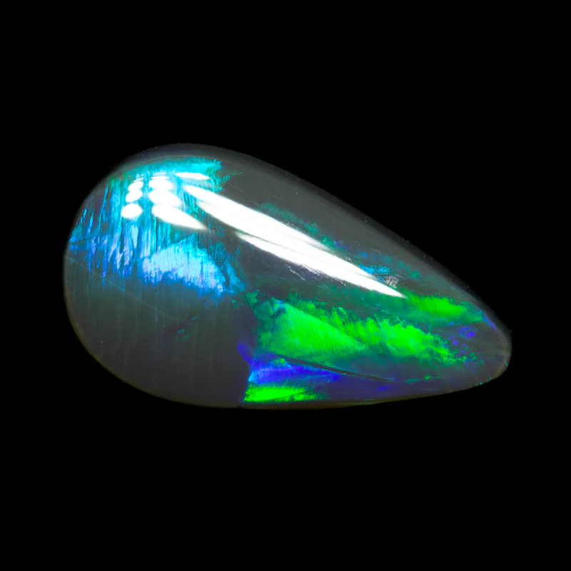 2.19 ct black opal 14x7.9x3.5mm - Image 2