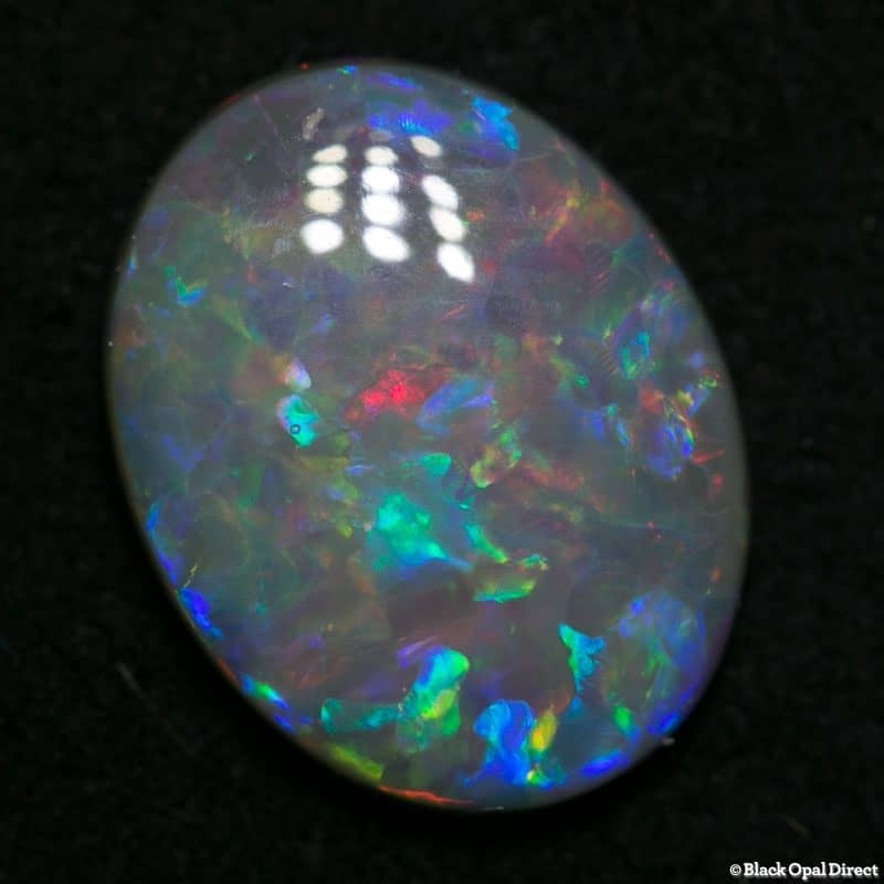 2.19 ct dark opal 12x9x2mm - Image 2