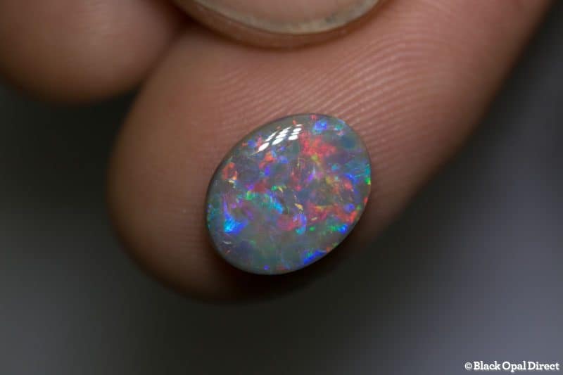 2.19 ct dark opal 12x9x2mm - Image 3
