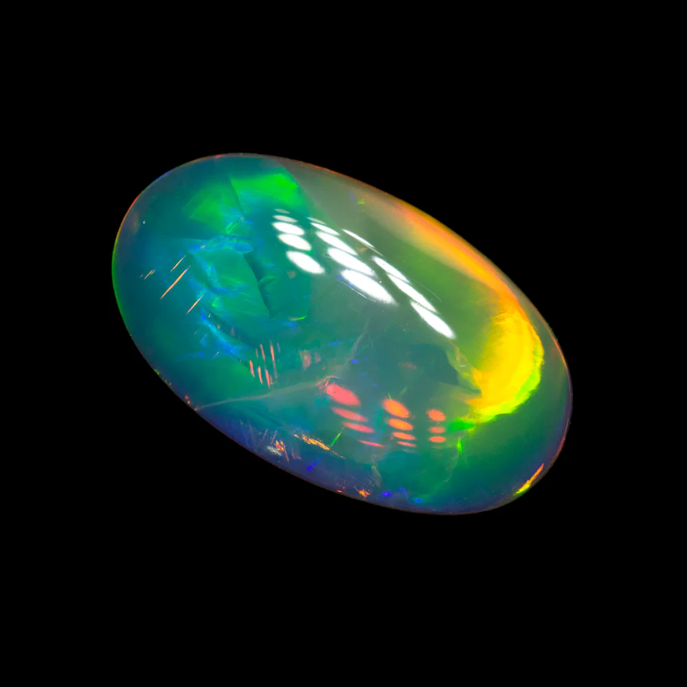 2.19 ct gem crystal opal 13.4x8x3.1mm - Image 2