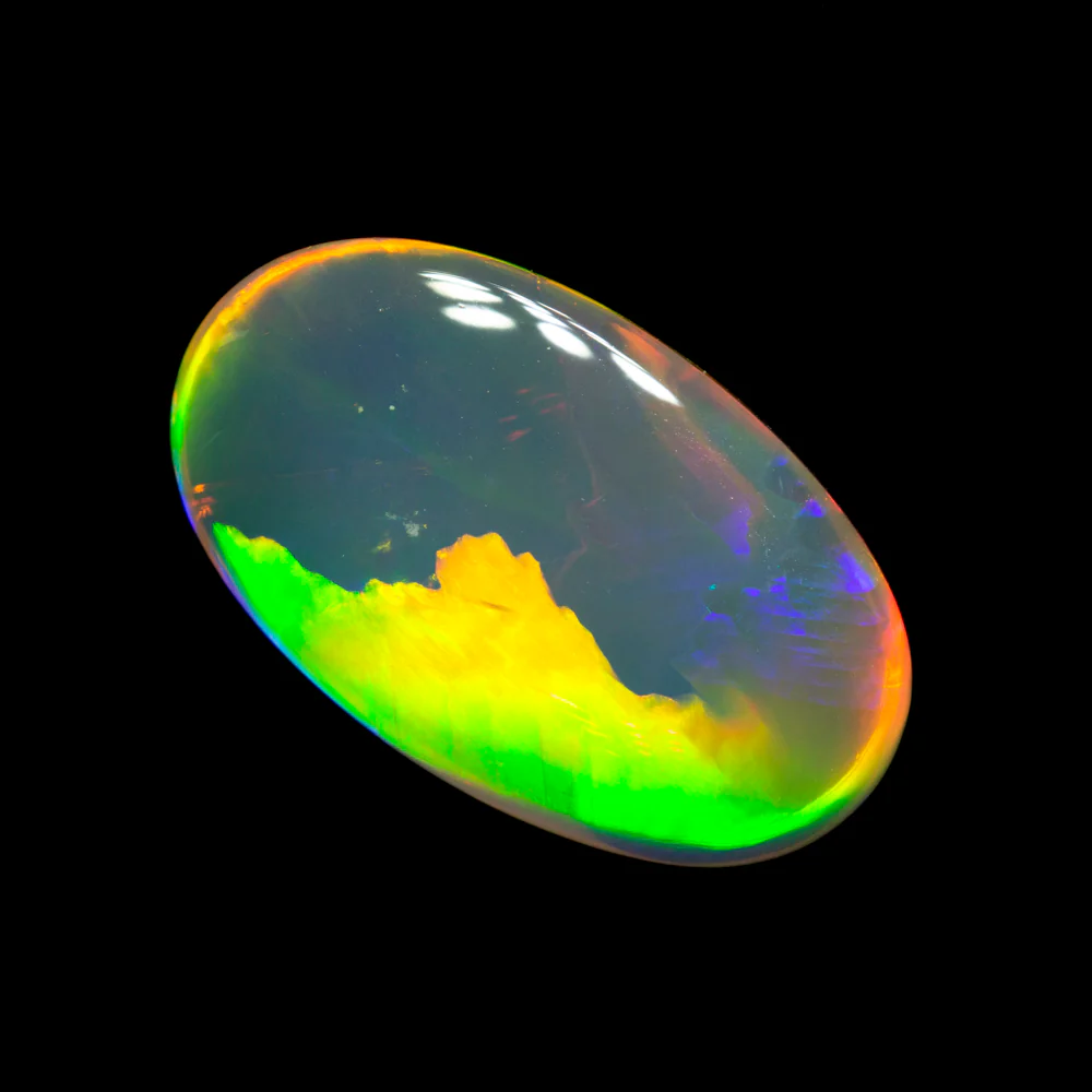 2.19 ct gem crystal opal 13.4x8x3.1mm - Image 4