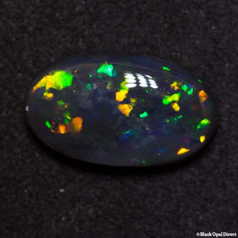 2.20 ct black opal 12x7x3mm - Image 3
