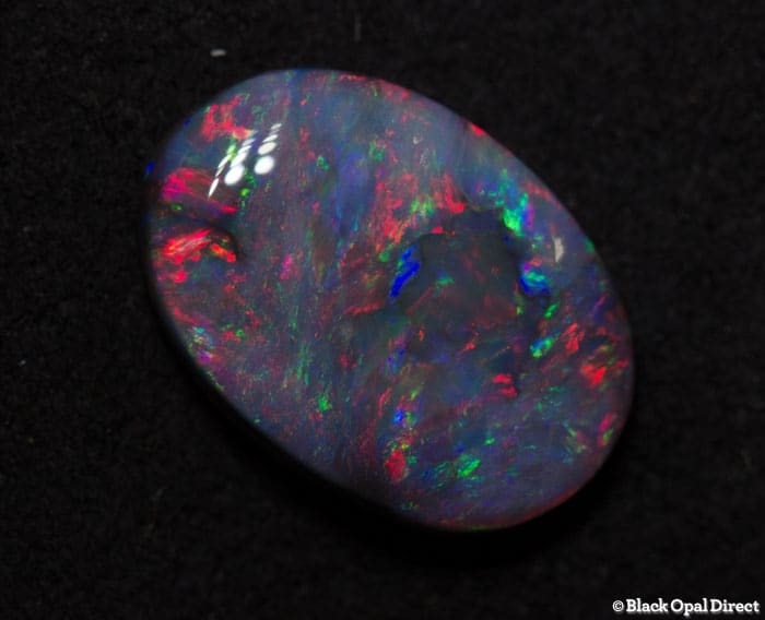 2.20 ct black opal 12x8.5x3mm - Image 3