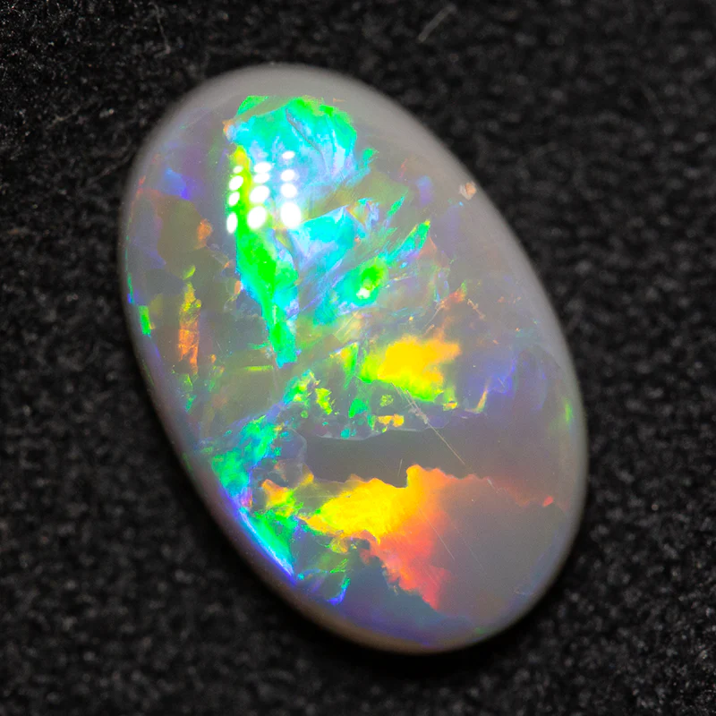2.21 ct dark opal 11x7x4mm - Image 2