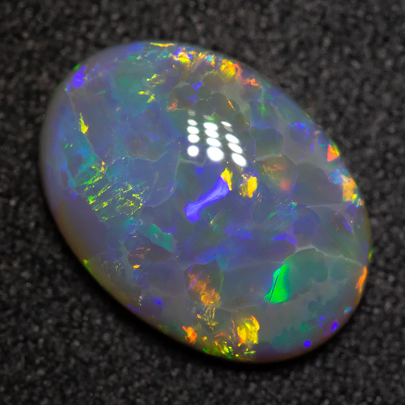 2.23 ct black opal 11.5x8x3mm - Image 3
