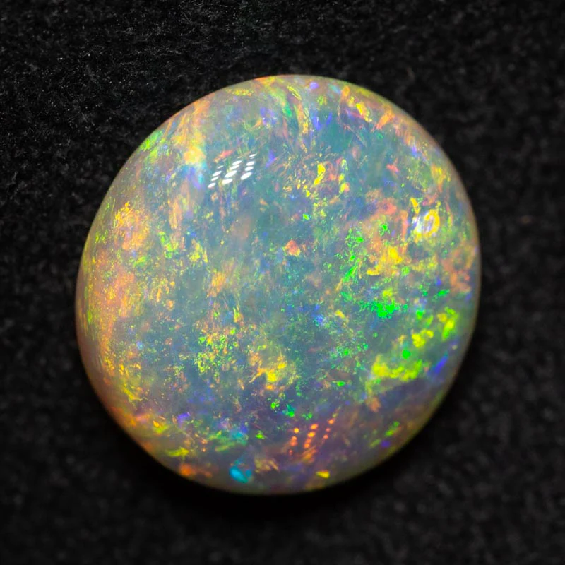 2.23 ct double-sided crystal opal 9.3x8.8x4.2mm - Image 3