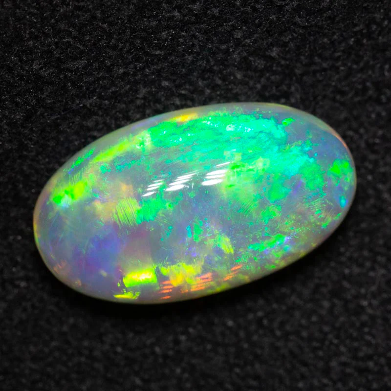 2.23 ct double-sided gem crystal opal 12x7x4.1mm - Image 4