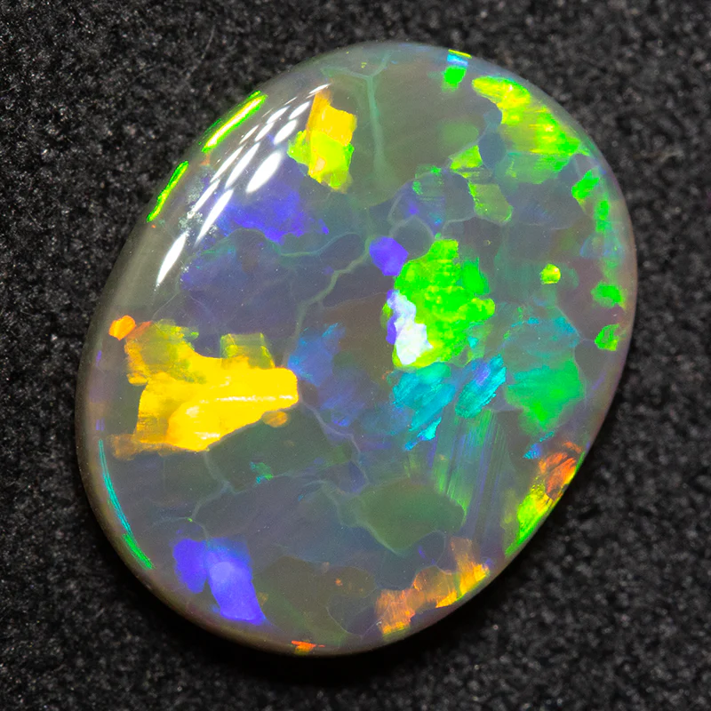 2.24 ct dark opal 11.7x9.4x3.1mm - Image 2