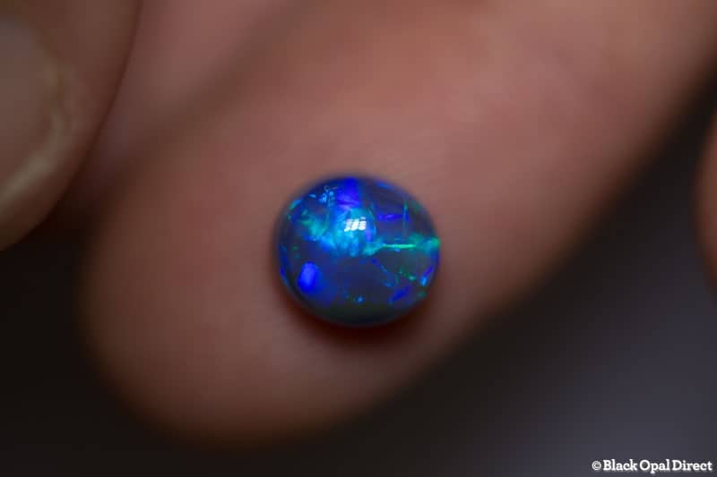 2.25 ct black opal 9.5x8x5.5mm - Image 4