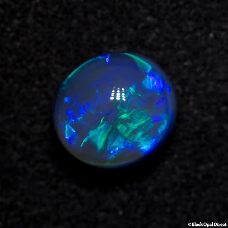2.25 ct black opal 9.5x8x5.5mm - Image 5