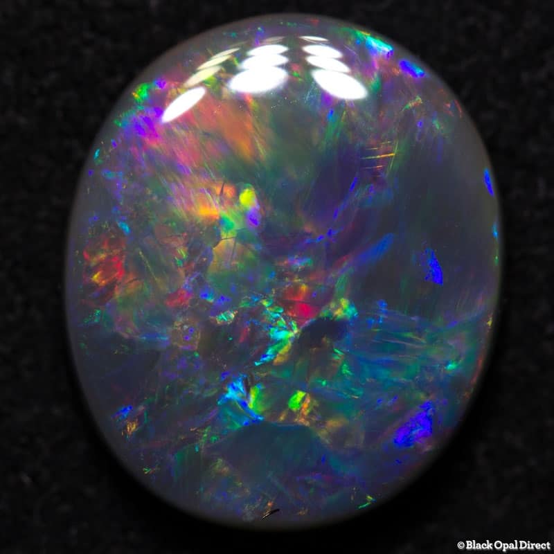2.26 ct semi black opal 11x10x3mm saved for David C - Image 3