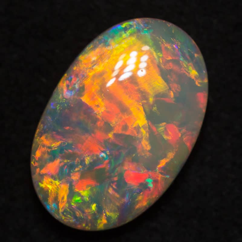 2.27 ct gem crystal opal 12x7.8x3.5mm - Image 2