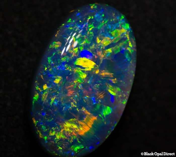 2.28 ct black opal gem 12x7x4mm Callum - Image 2