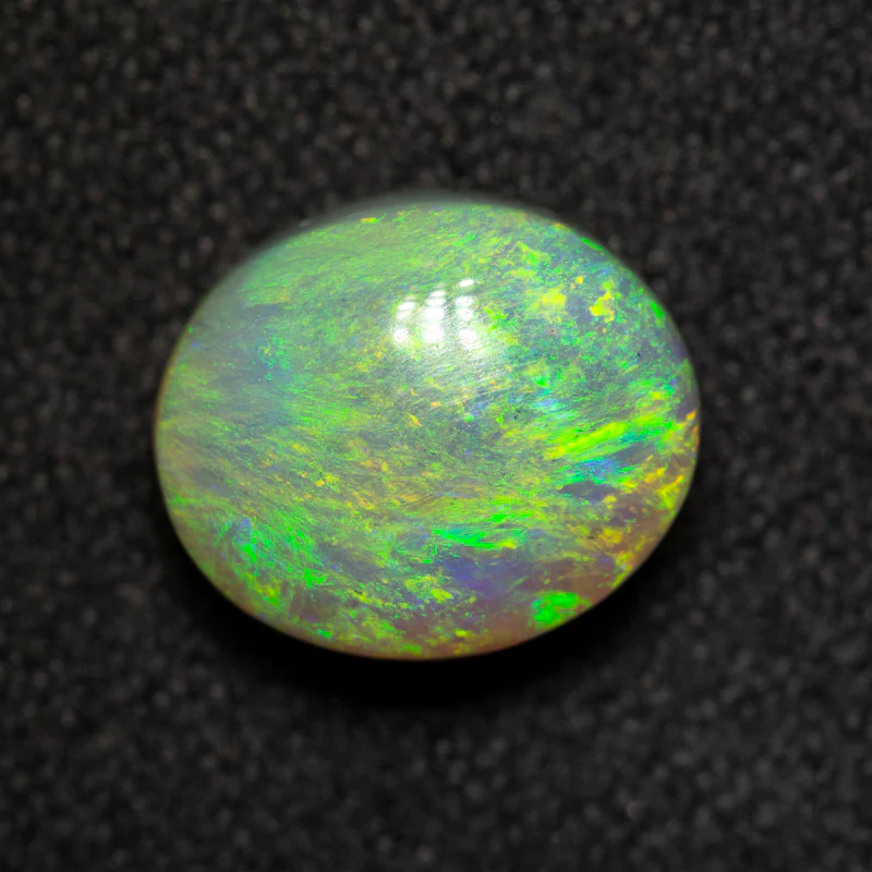 2.28 ct dark opal 9.2x7.8x5mm - Image 2