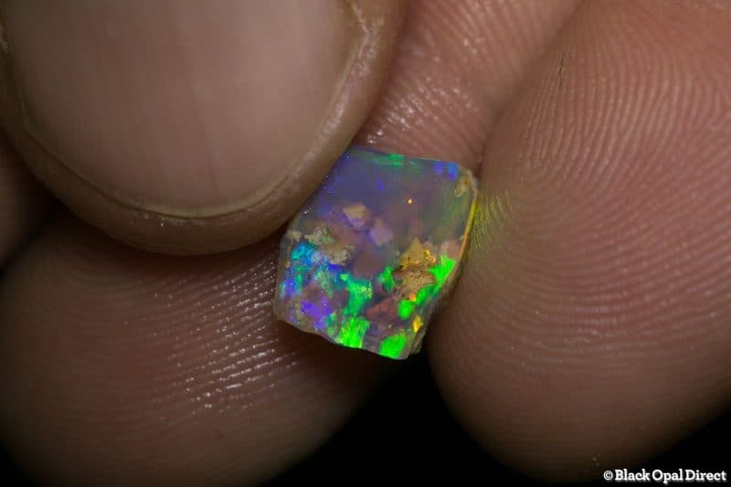 2.28 ct rough opal piece 12mm across - Image 2