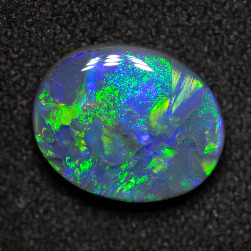 2.32 ct black opal 11x8.5x3.5mm - Image 3