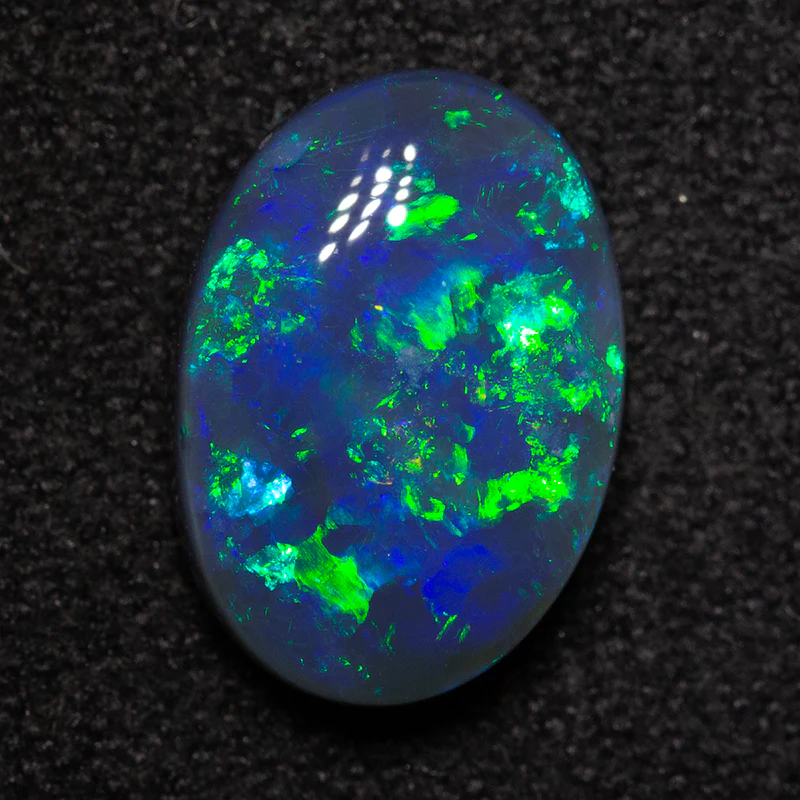 2.34 ct black opal 11.3x8x3.8mm - Image 3