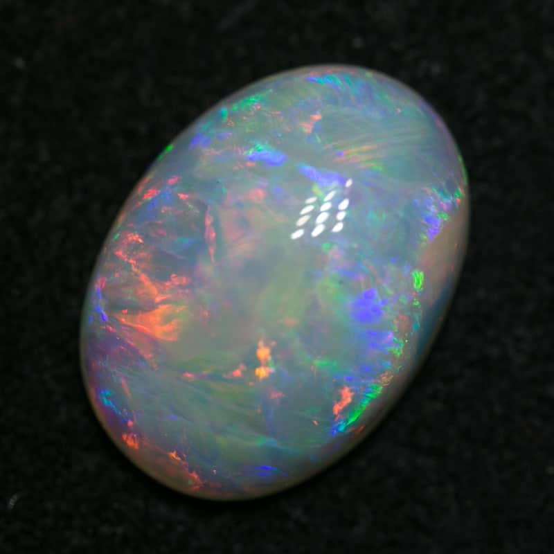 2.34 ct double sided white opal 11x8x4mm - Image 3