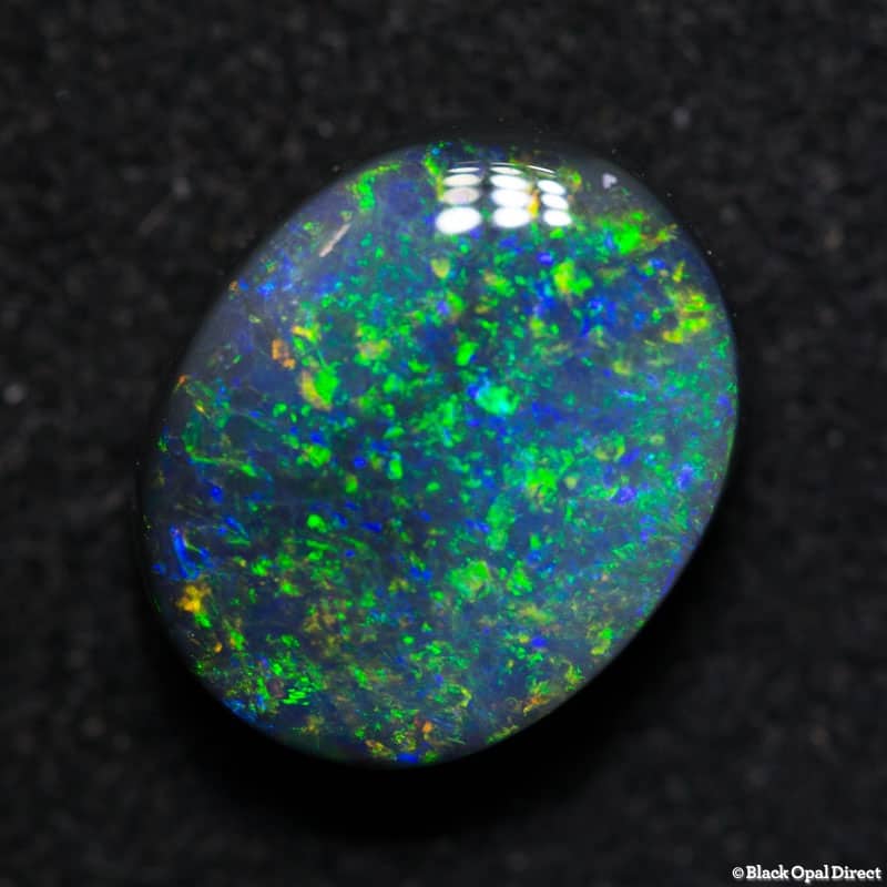 2.36 ct black opal 10x8x4mm - Image 2