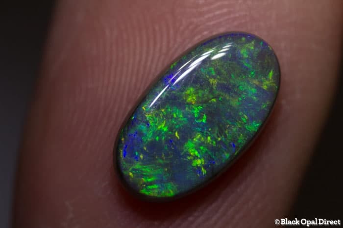 2.36 ct black opal 13x7x3.5mm - Image 2