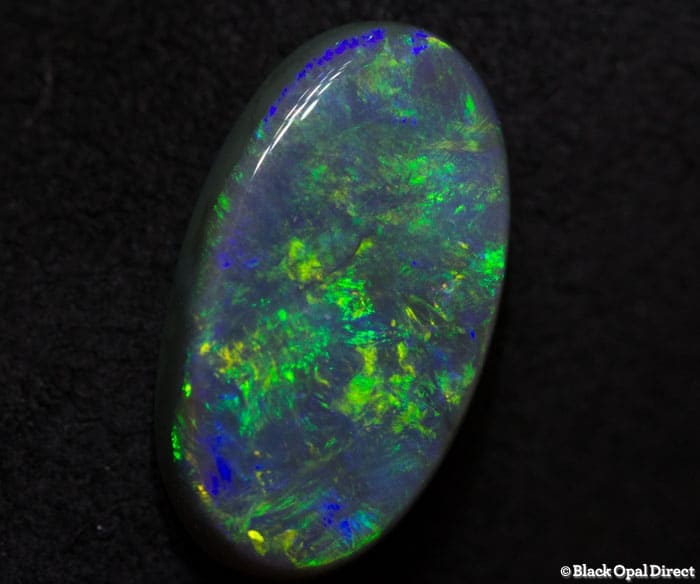 2.36 ct black opal 13x7x3.5mm - Image 3