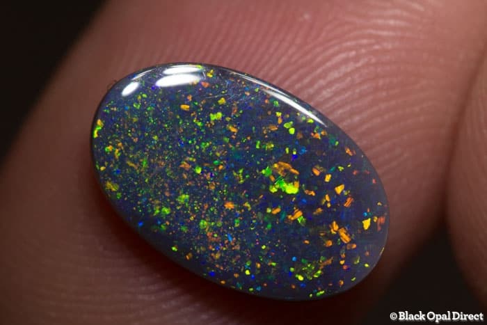 2.36 ct black opal 14x9x2.5m - Image 2